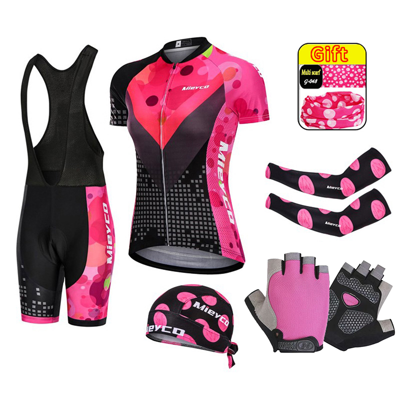 Mountain Biking Uniform - Damski strój kolarski górski, strój drużynowy