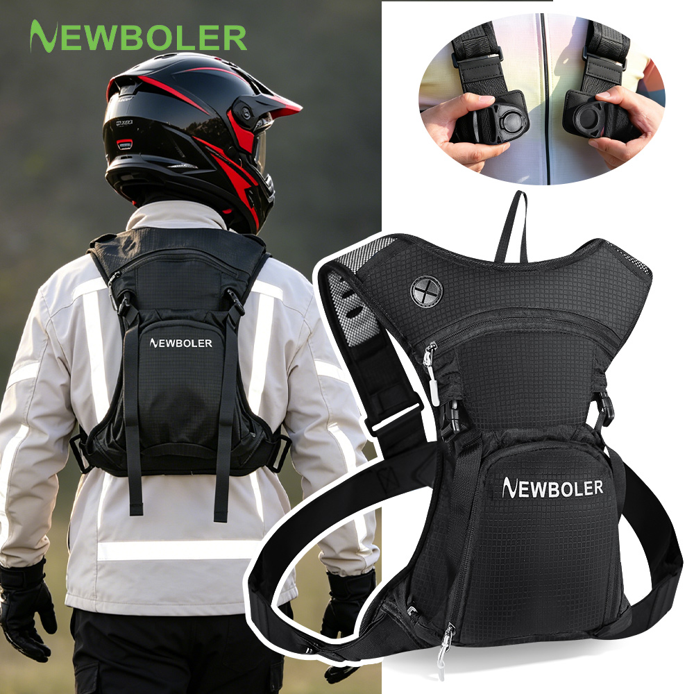 Mountain Biking Hydration Pack - Plecak Hydracyjny NEWBOLER 8L na Motocykl,