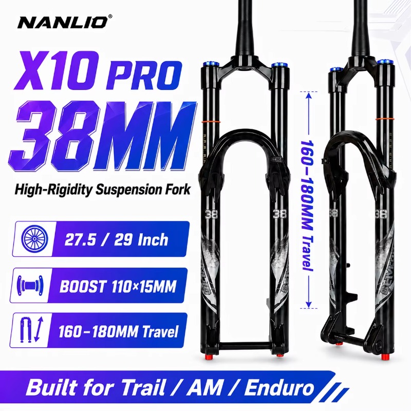 Mtb Fork Air - X10PRO Widełki pneumatyczne o wysokiej sztywności