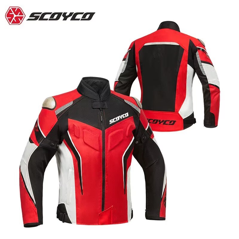 Mountain Biking Trails - SCOYCO Letni Wentylowany Zestaw Motocyklowy z