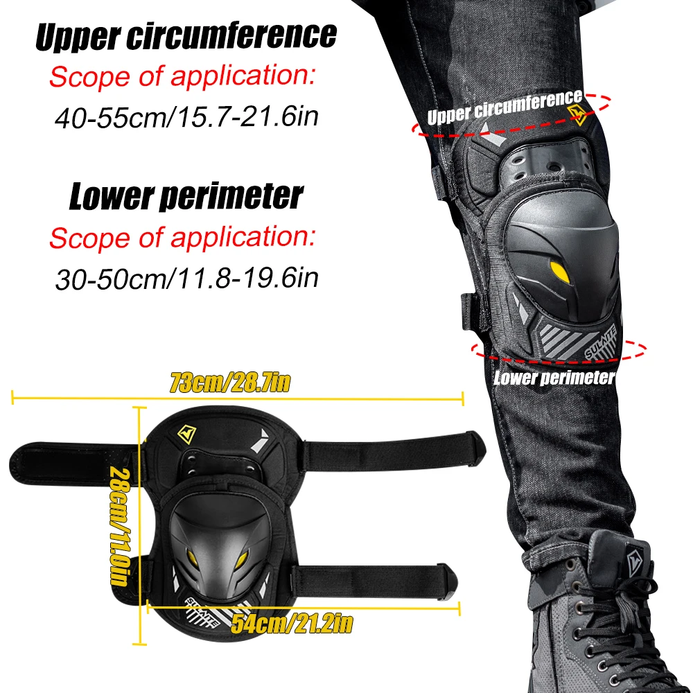 GOMOREON 1 Para Motocyklowe El – Mountain Biking Knee And Elbow Pads recenzja i cena