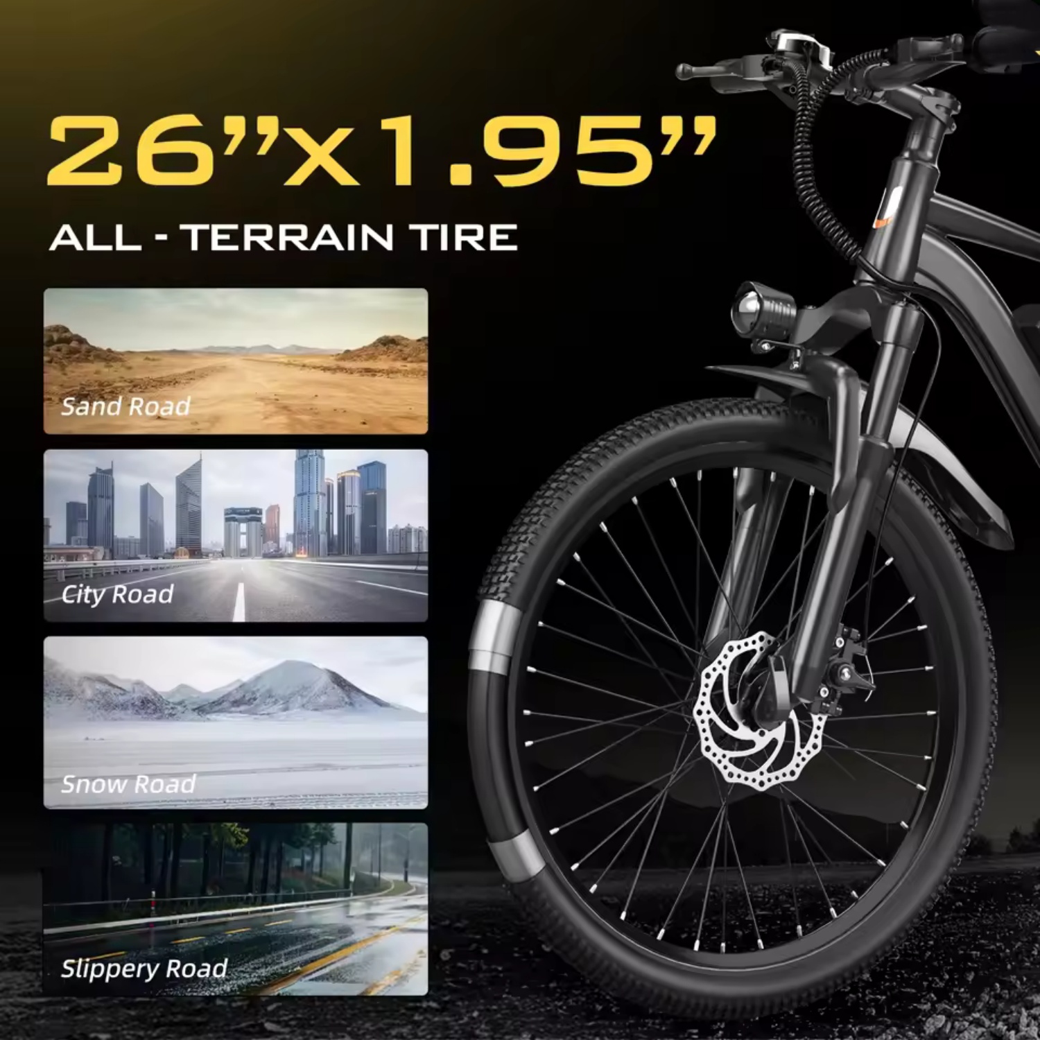 E-bike terenowy, silnik 500W,  – Mountain Biking Trails recenzja i cena