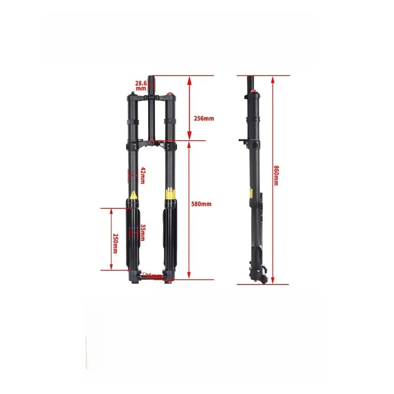 Amortyzator przedni do roweru  – Mtb Fork Air recenzja i cena