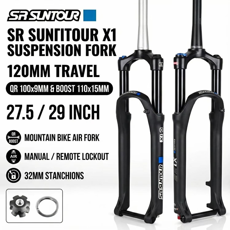 Widelec przedni SR SUNTOUR X1  – Mtb Fork Air recenzja i cena