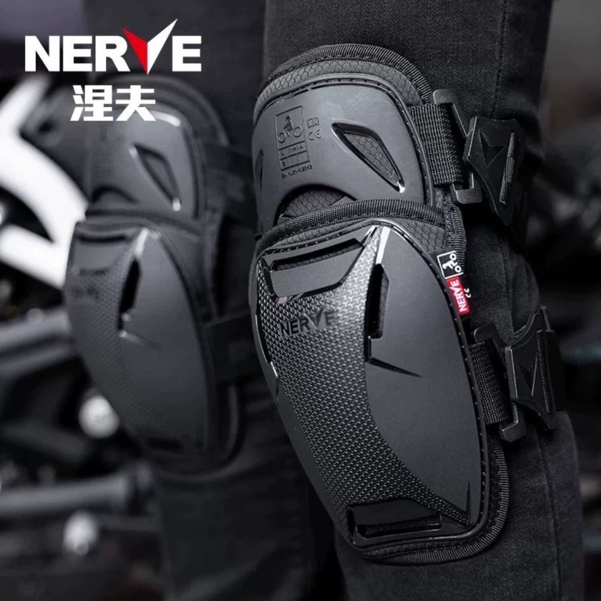 Ochraniacze na kolana motocykl – Mountain Biking Knee And Elbow Pads recenzja i cena