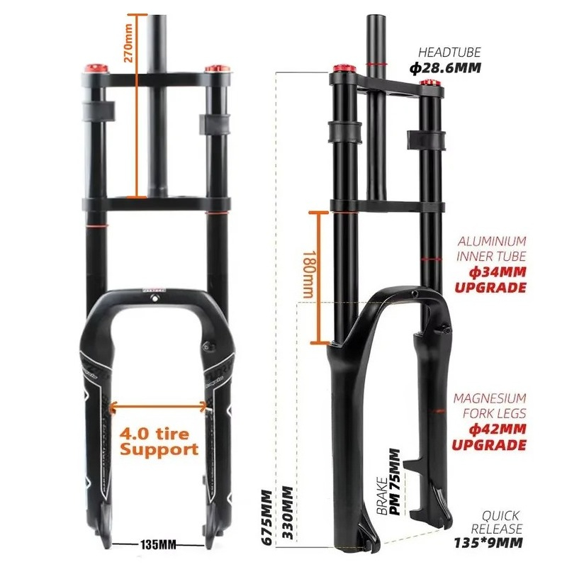 Widełki rowerowe z amortyzacją – Mtb Fork Air recenzja i cena