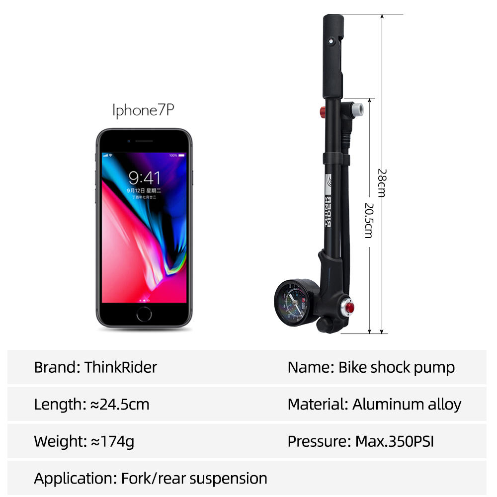 ThinkRider przenośna wysokociś – Mtb Fork Air recenzja i cena